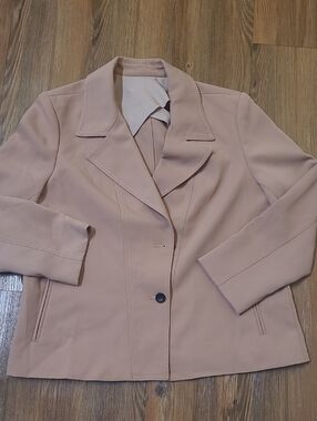 Marshalls Blush Pink Tailored Blazer Jacket
